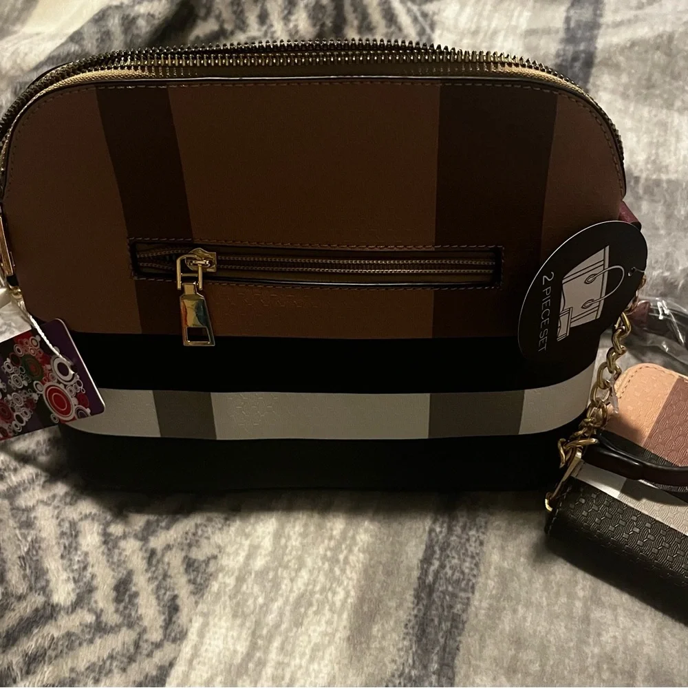 Purse with wallet and strap - Picture 1 of 2